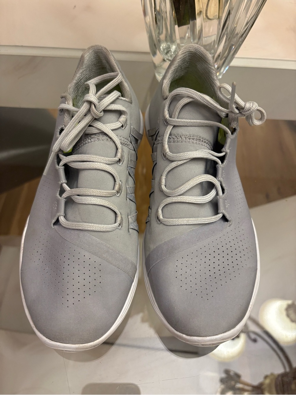 Under Armour Street Precision Women's Gray Low Top Lace Up Sneakers size 7.5